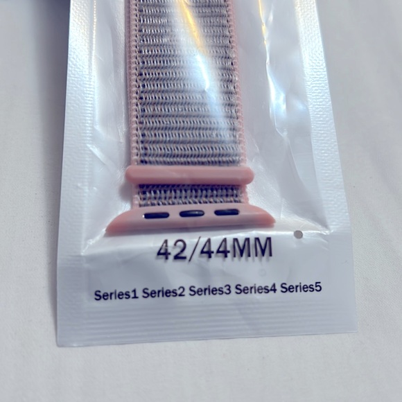 Nylon sport loop color Smokey mauve 42/44 mm - Picture 5 of 5
